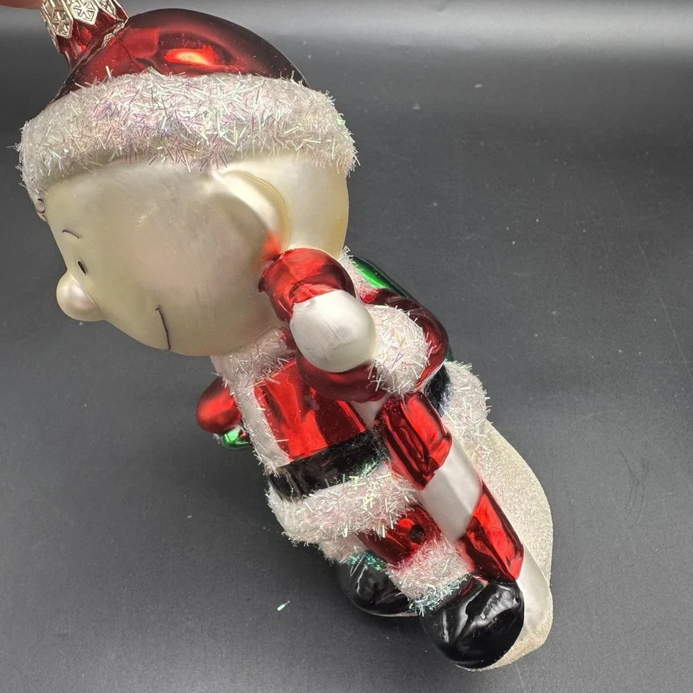 KURT ADLER POLONAISE CHARLIE BROWN SANTA THE PEANUTS ORNAMENT AP 1212 6